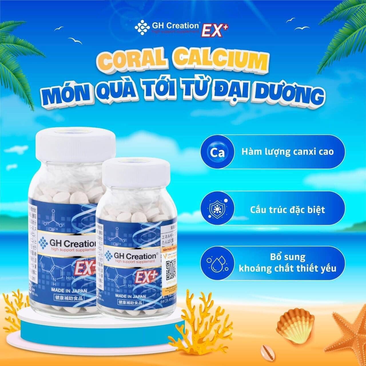 Viên uống tăng chiều cao GH Creation Ex Nhật Bản lọ 270 viên